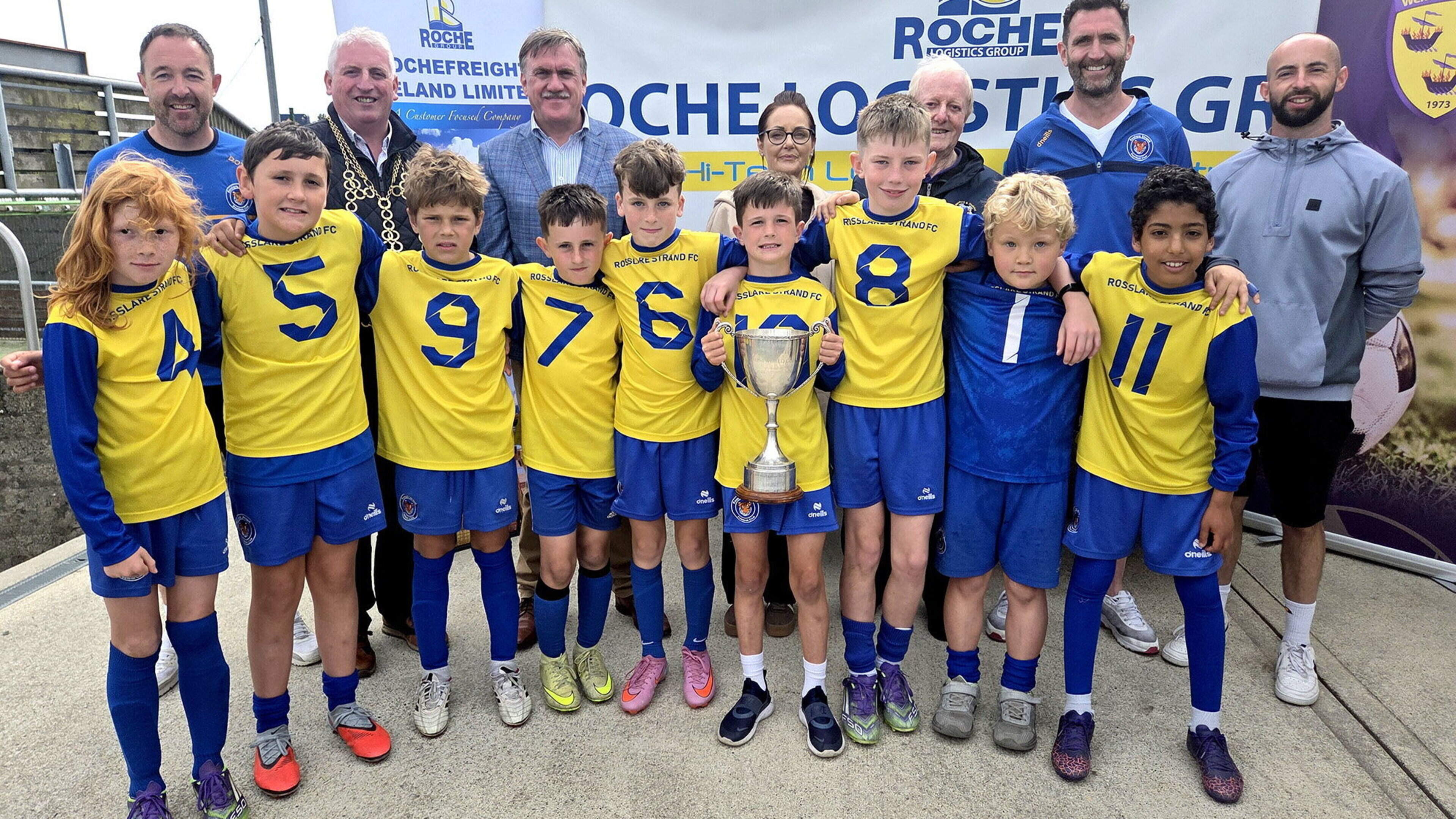 Rosslare Strand secure a special Mini World Cup double